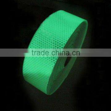 reflective and glow Ribbons ,glow in the dark vest tape for uniformclothing