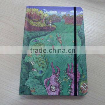 2014 NEW A5 Hardcover custom elastic band notebook