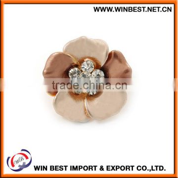 Gold supplier china costume jewellery trendy brooches, brooch pin for wedding dress