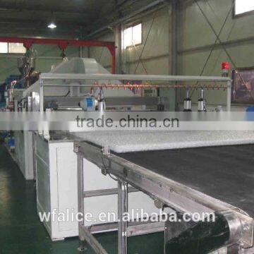 Polymer elastic mattress inner core machinery