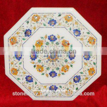 Inlay Marble Table Top, Marble Inlay Table Top