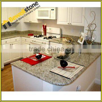 Wholesale stylish Brazil golden granite countertop meter price