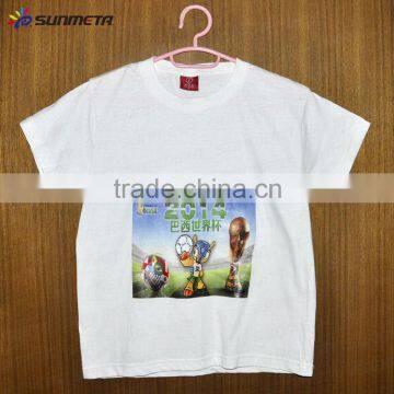 100% Cotton White Full Sublimation T-Shirt