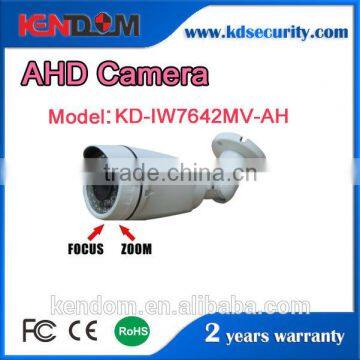 Kendom New Casing Dual Lens 2.8-12mm CCTV Bullet Camera with 42Pieces IR Leds AHD Camera