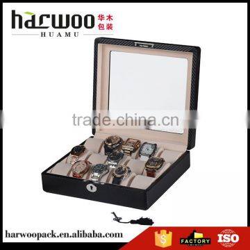 Top fashion OEM design portable travel leather watch box on sale                        
                                                                                Supplier's Choice