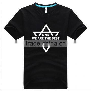 Customized Logo heat printing diy T shirt for men                        
                                                Quality Choice