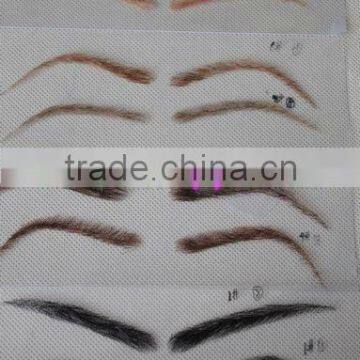 human hair swiss lace eyebrow real hair eyebrows