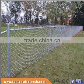 ISO9001 anping high quality galvanized chain link fence (Since 1989)