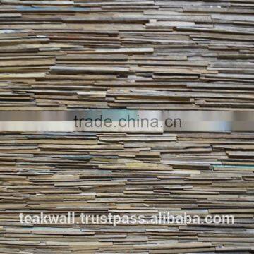 3D TEAK WALL PANEL photo-2