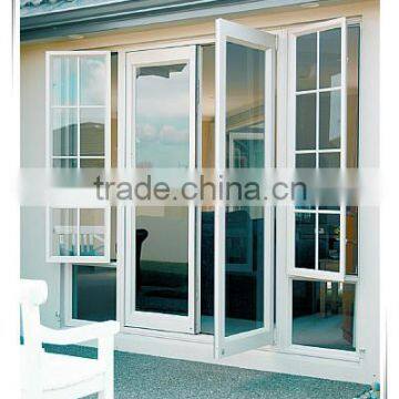 Fashion Patterns Price of Aluminum Casement Door With Grill photo-6