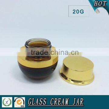 20G Colored Glass Jar for Eyecream