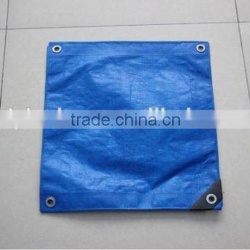 Make-to-order PE Tarp Fabric Wholesale Tarpaulin With Eyelet Striped Tarpaulin photo-6