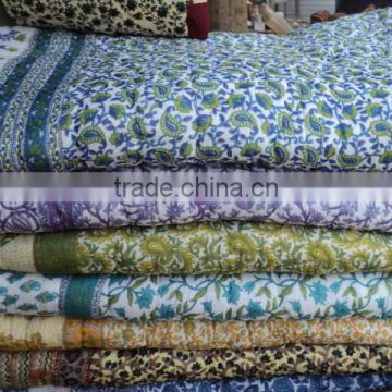 indian jaipuri printed cotton quilts wholesale new-1