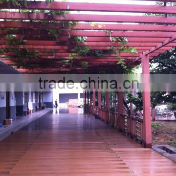 WPC Outdoor Pergola Redbrown