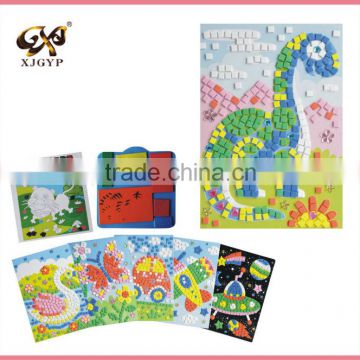 dinosuar mosaic EVA sticker for kids