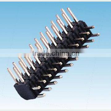 Pitch: 2.00mm Pin header Double Row Right Angle Dip Type 10 pin connectors