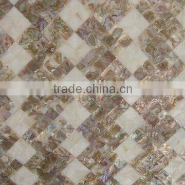 luxurious style mother of perl shell mosaic tiles