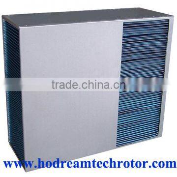 counter flow heat exchanger core for outdoor cabinet