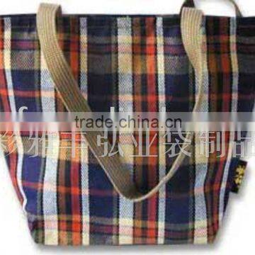 grid canvas hand bag! 2011 new!