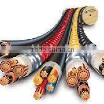 Rated Voltage 10kV Cu core PE Insulated Aerial Cables