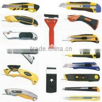 9/18mm Safety Snap off Auto lock and Auto retractable Utility knife,cutter knife, stationery knife