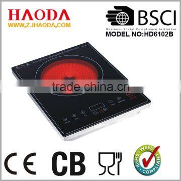 28cm Electric Cooktops Type and Touch Control Ceramic Hobs cooker