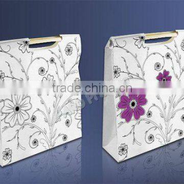 Simple Design Flower Pattern Gift Bag