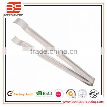 2016 kitchen flexible high quality stainless steel food tongs