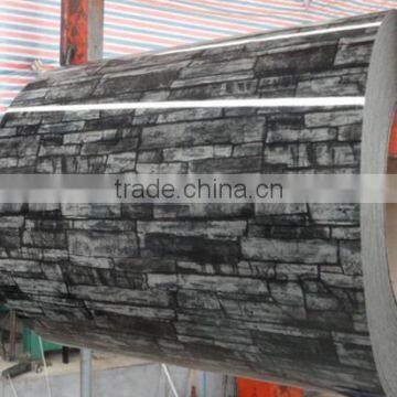 China Top Ten Selling Decorative New Brick Pattern PPGI Zinc Hot Dipped Steel Coils/Plates , Hot Sale ! photo-4