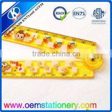 Factory Direct Sale 30cm Flexible Foldable Scale Ruler With AAA Quality photo-2