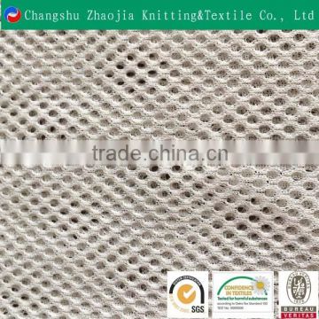 Print polyester knitted big hole mesh fabric Oeko-Tex Standard 100 certificated from China factory