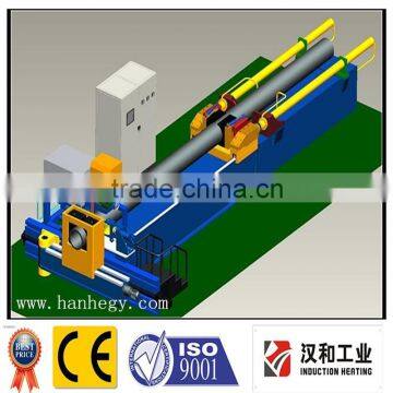 3D CNC induction tubo bending machine induction heating pipe bender price
