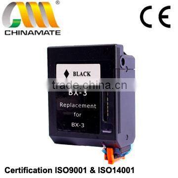 Remanufactured Ink Cartridge BX3 Black with Chip
