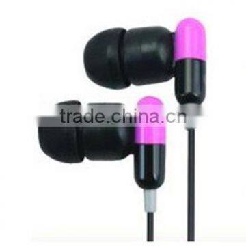 colored earphone high quality earphones with logo