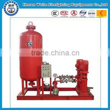 Vertical foam tank fire pump for fire fighting system