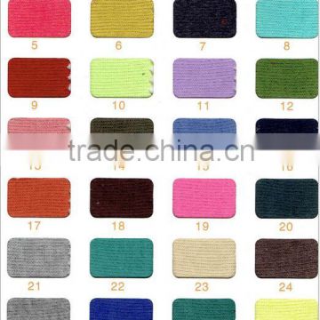 65% cotton 35% polyester double side rib knit fabric