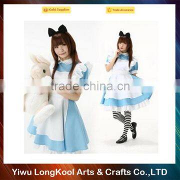 New arrival best selling sexy lady maid costume halloween costume for party