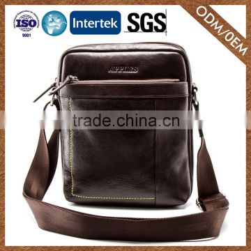 8 Years Manufacturer Top Selling Quick Lead 100% Warranty Black Cross Body Briefcase Mesenger Bag For Men