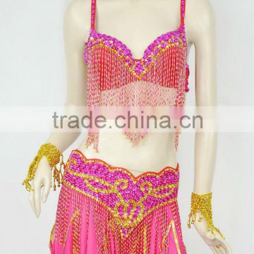 SWEGAL 2013 new sexy top bra Belly dance costume skirt belt dance dress SGBDT13142