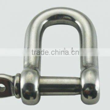 Stainless Steel Straight D Shackle