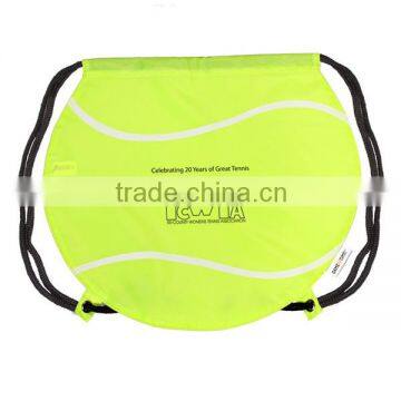 Tennis Ball Drawstring Backpack