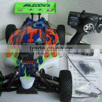 1/8th rc gas rally car