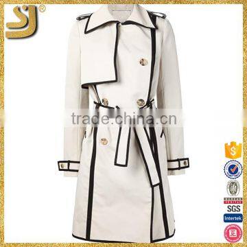 Hot woman clothing fashion autumn/winter coats with trench coat