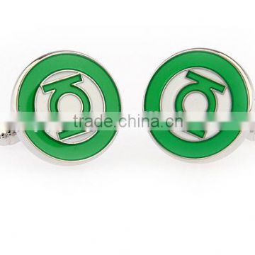 Green Lantern Symbol Cufflinks