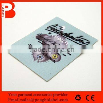 Factory price Custom printed clothing label,care label for women garment