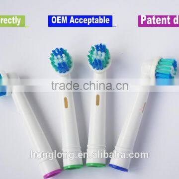 Compatible Replacement electric toothbrush head which fits on electrical oscillating toothbrushes