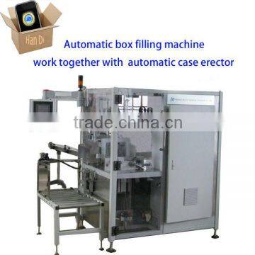 Pneumatic box filling machine PLC