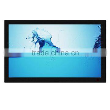 37 inch rugged metal enclosure capacitive touch sunlight readable lcd monitor waterproof