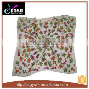 Name Brand 14MM Satin Silk Scarf With Hand Rolled Hem photo-4