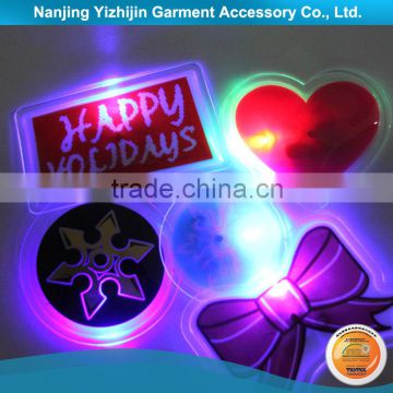 High quality pvc / tpu material customized cartoon led keychain